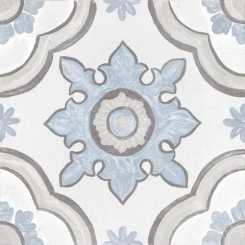 Adobe basma decor white mate  Керамогранит
