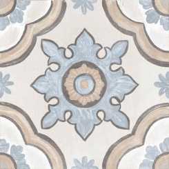 Adobe basma decor ivory mate  Керамогранит
